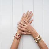 Roman Cuff Bracelet - Agata