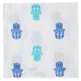 Organic Muslin Swaddle - Hamsa