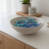 Britt Blue Hair Ties - Set Of 5
