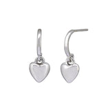 Silver Cordelia Huggies