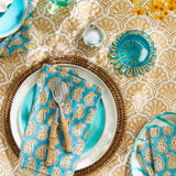 St Tropez Saffron Tablecloth