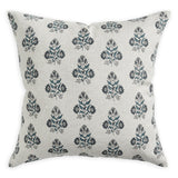 Ankara Mineral Linen Cushion - 50cm