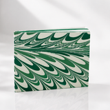 Green Marbled Notepad