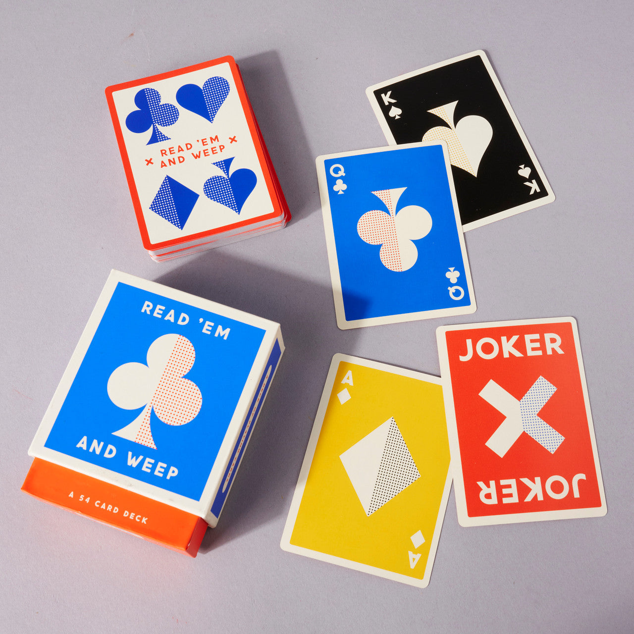 READ 'EM AND WEEP PLAYING CARD SET