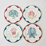Chintz Salad Plates - Set of 4