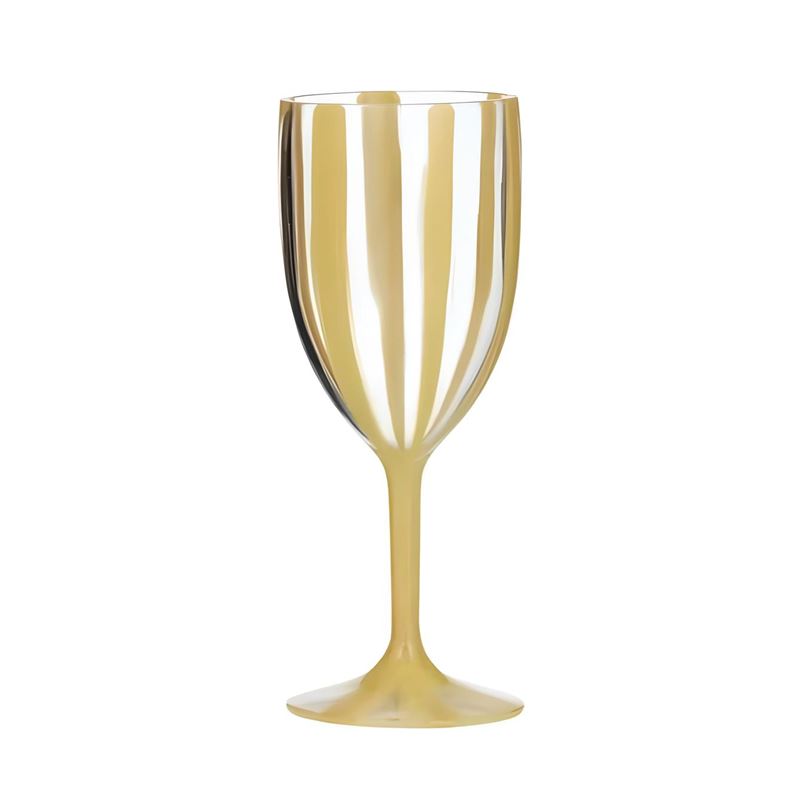 CABANA ACRYLIC WINE GLASS - HONEY