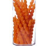 Spiral Taper Candle - Tangerine