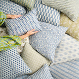 Savoie Riviera Linen Cushion - 50cm