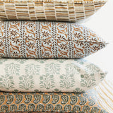 Amer Celadon Linen Cushion - 50cm