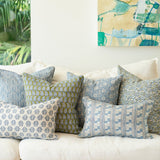 Chowk Tahoe Linen Cushion - 35cm