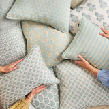 Bodrum Cenote Linen Cushion - 30cm