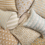 Lido Overland Linen Cushion - 55cm