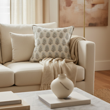Zardosi Sahara Linen Cushion - 50cm
