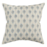 Bombay Azure Linen Cushion - 55cm