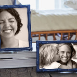 Bamboo Blue 5x7 Photo Frame