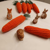 Knitted Easter Carrot