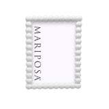Baubles White 5x7 Photo Frame