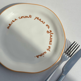 Plate - Never Count Years