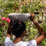 Marble Big Bowl Ruffle