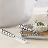 Pearled Cheese Knife & Spreader Set