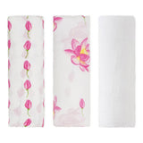 3 Pack Sakura Muslin Swaddles