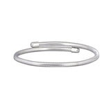 Silver Snake Wrap Bangle