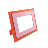 Tiered Tangerine and Pink 5x7 Photo Frame