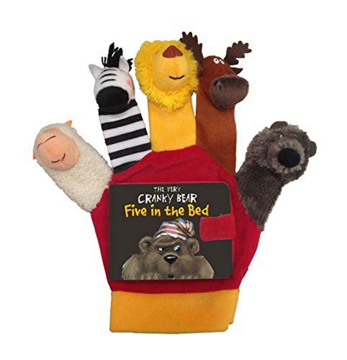 VERY CRANKY BEAR: FIVE IN THE BED HAND PUPPET