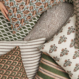 Buzios Rosewood Linen Cushion - 50cm