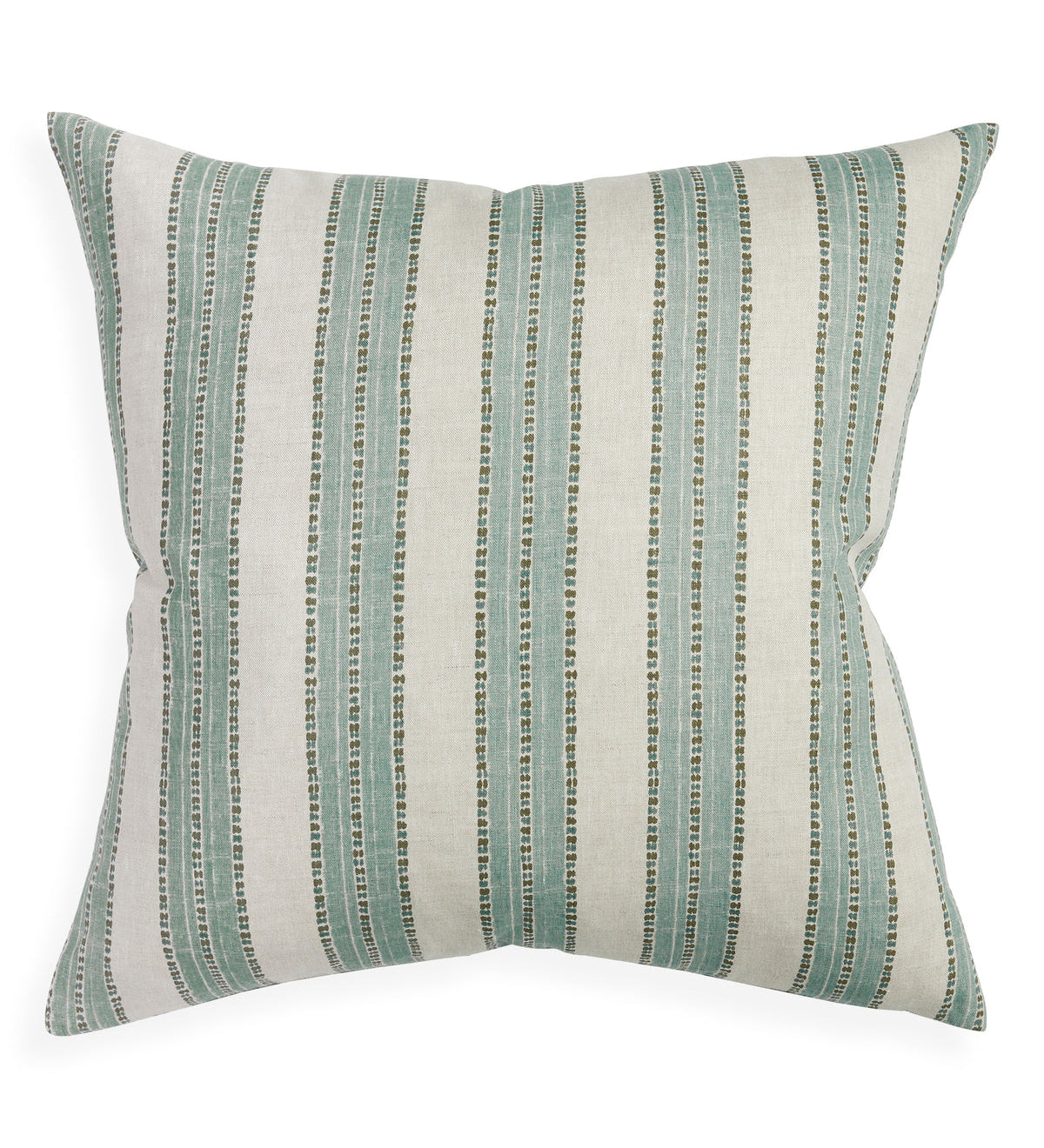 Kesula Celadon Moss Linen Cushion - 50cm