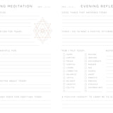 Gratitude Journal And Inspirational Card Deck Set