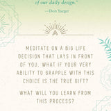 Gratitude Journal And Inspirational Card Deck Set