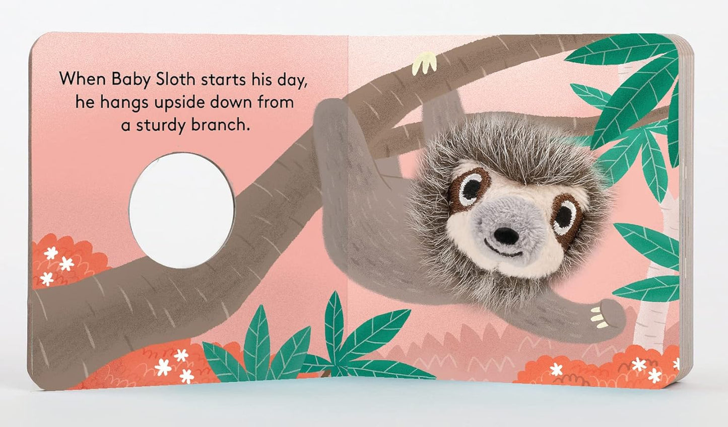 FINGER PUPPET BOOK - BABY SLOTH