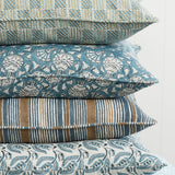 Iznik Mineral Linen Cushion - 50cm