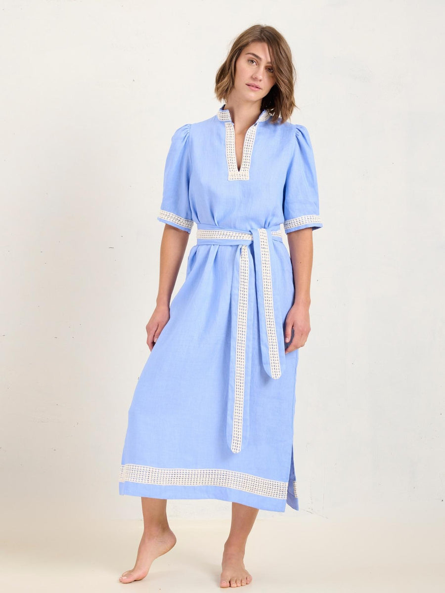 PEEK DRESS - VINKA BLUE