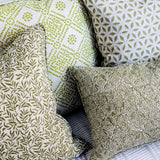 Granada Moss Linen Cushion - 50cm