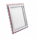 Pink Acrylic Scallop 5x7 Photo Frame