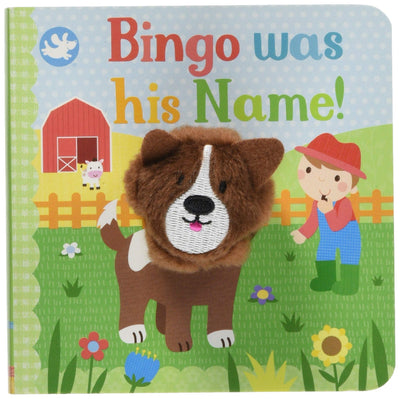 BINGO WAS HIS NAME: LITTLE ME FINGER PUPPET BOOK