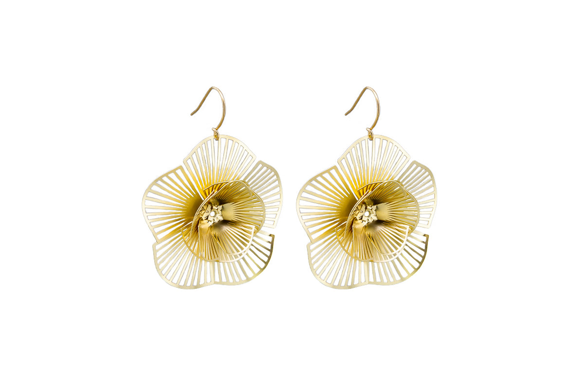 GOLD MILLICENT EARRING