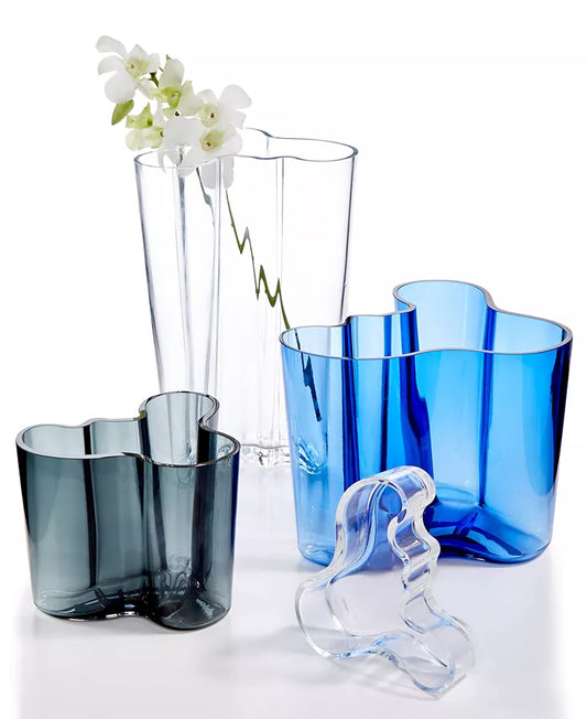 PAIGE GLASS VASE CLEAR- LARGE