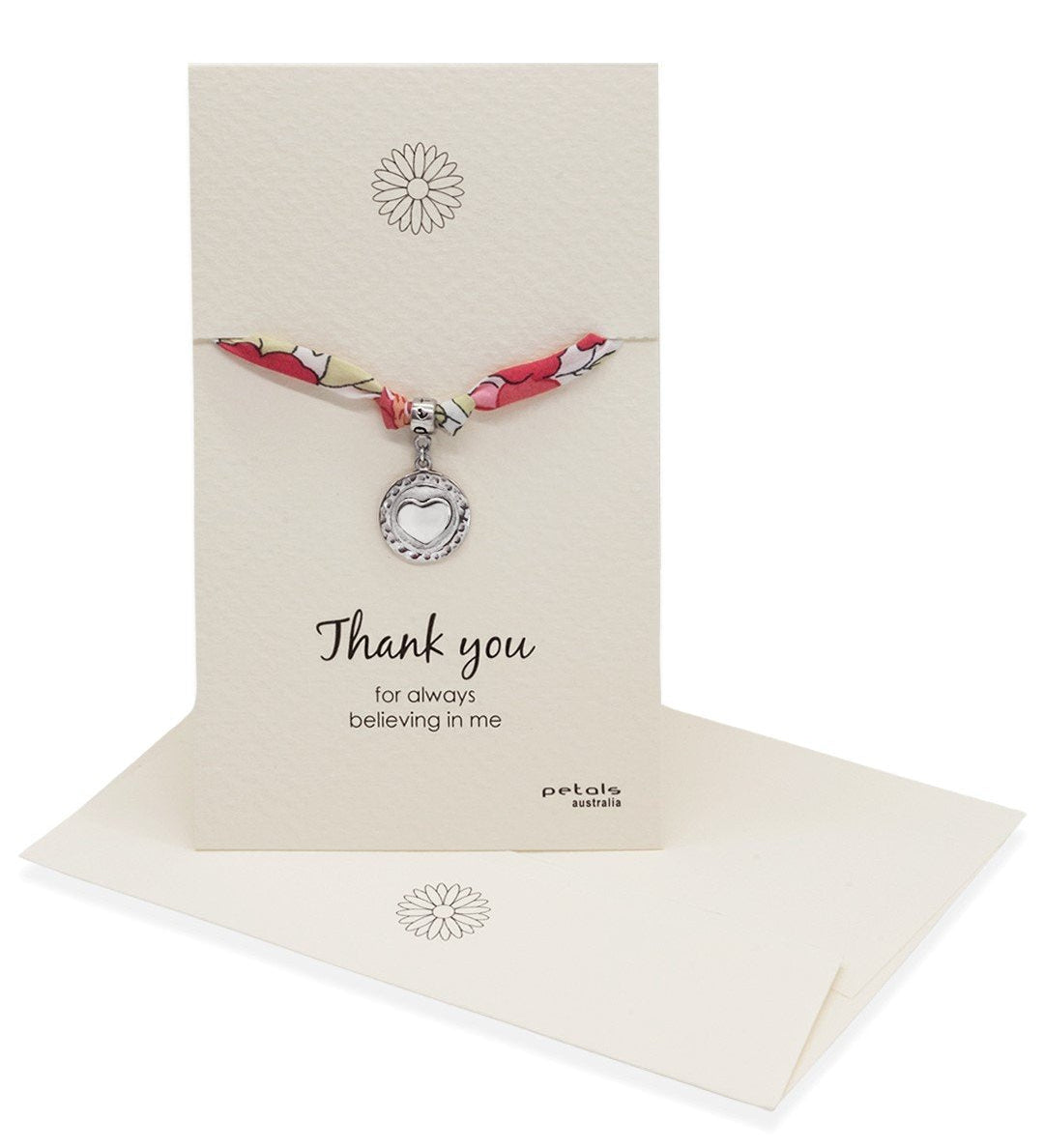 Teacher Large Heart Disc Bracelet - Liberty