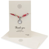 Teacher Large Heart Disc Bracelet - Liberty