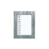 Grasscloth Capri Faux 5x7 Photo Frame