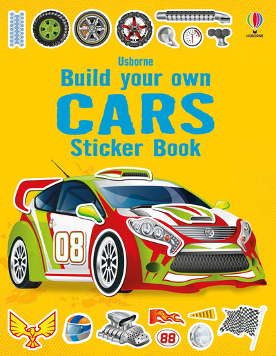 BUILD YOUR OWN CAR STICKER BOOK