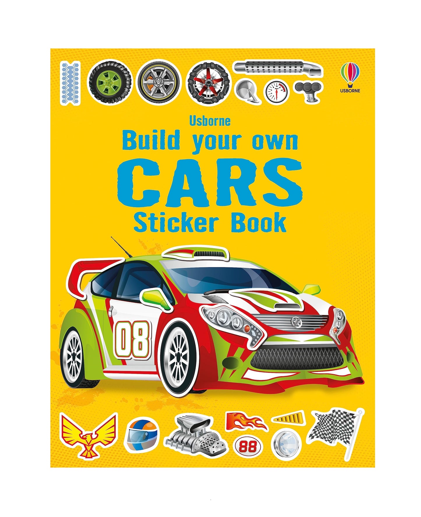 BUILD YOUR OWN CAR STICKER BOOK
