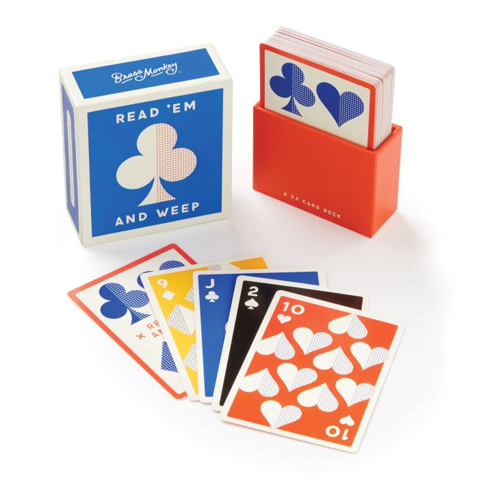 READ 'EM AND WEEP PLAYING CARD SET