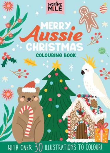 MERRY AUSSIE CHRISTMAS COLOURING BOOK