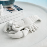Ceramic Ivory Lobster Sculpture