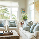 Kythira Mineral Linen Cushion - 55cm