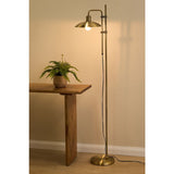 Rayner Metal Floor Lamp - Gold